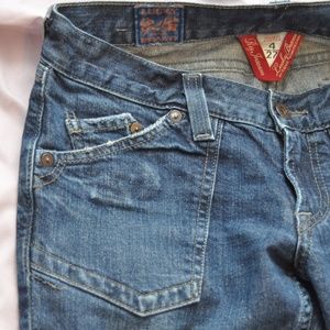 Low-Rise Boot Cut/Flare Jeans